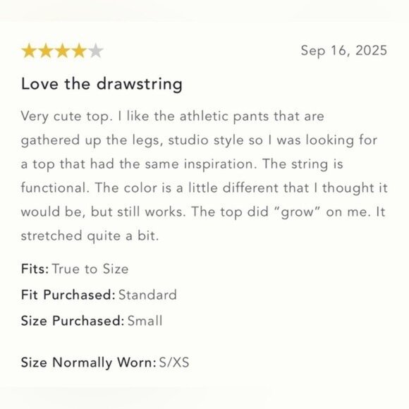 NWT Size XL - Anthropologie Sleeveless Adjustable Ruched Stripe Tee (NWT US$ 58) - Picture 10 of 16